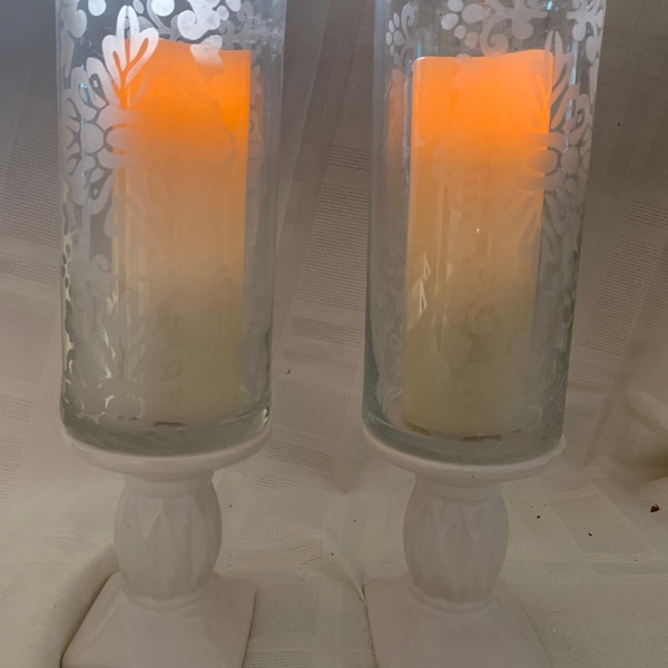 Hurricane Candle Holders Etsy