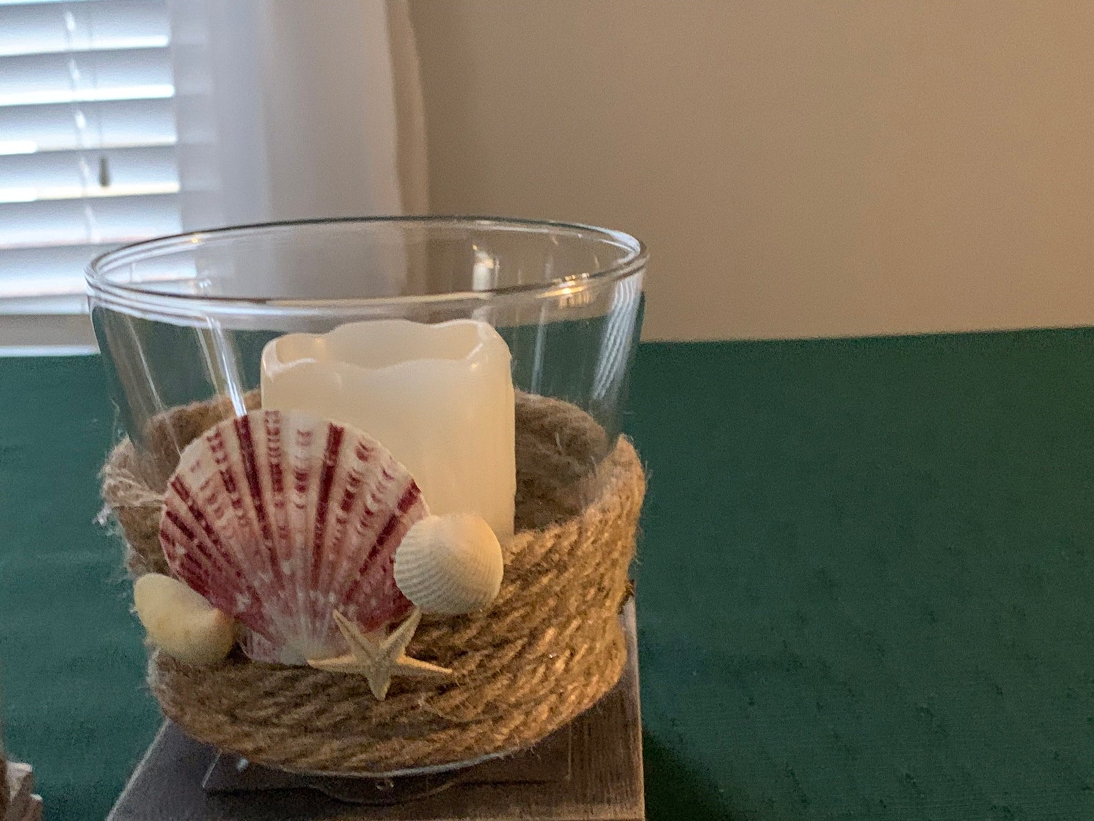 Coastal candle holder Etsy