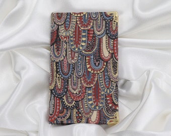 Handmade Woven Fabric Journal: Boho Aztec Pattern Notebook