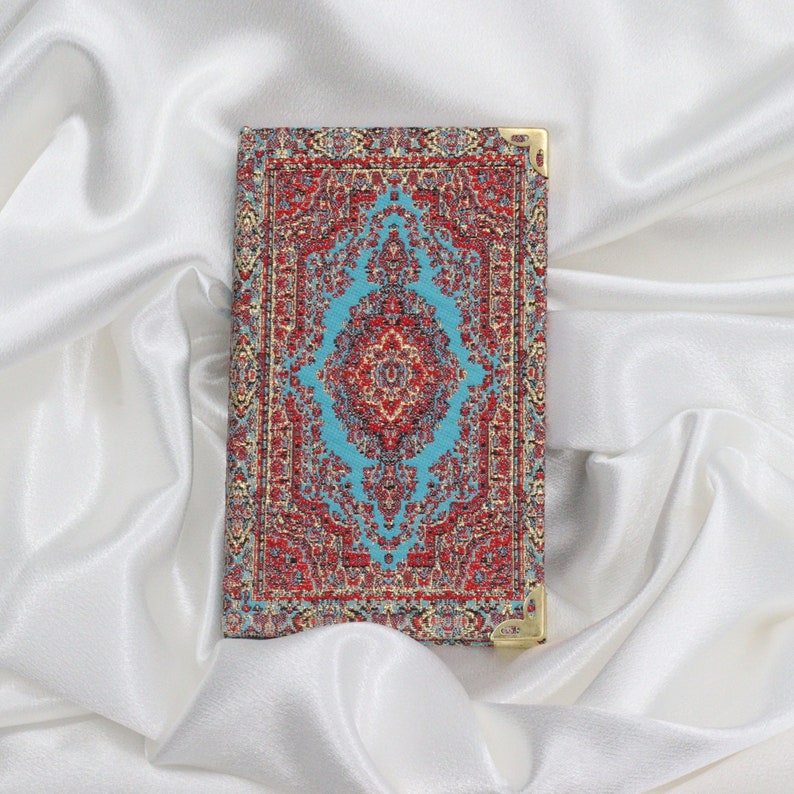 Handy Sketchbook|handmade Notebook|carpet Pattern Book|fabric Cover ...