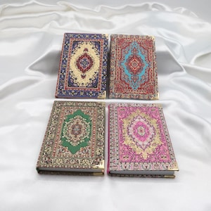 Ethnic Woven Cover Diary Notebook|Aztec Design Journal|Handy Sketchbook|Kilim Pattern Diary|Notepad for Her|Woven Carpet Design Notepad