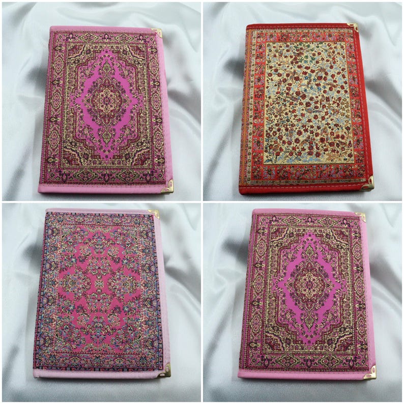 Pink Kilim Fabric Notebook: Handmade Aztec Style Travel Journal - Etsy