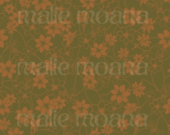 3 PACK PIKAKE FLOWER Surface Pattern Digital Download