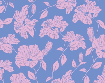 4 PACK HIBISCUS Surface Pattern Digital Download