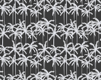 Tropical Palm Seamless Pattern