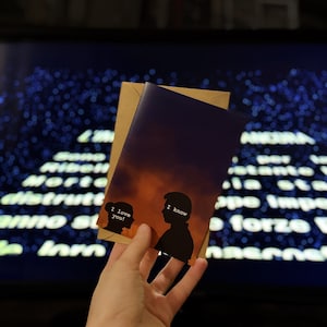 Biglietto "I love you - I Know", star wars, cartolina, biglietto con busta, postcard, greeting card,han and leia, may the fourth, movie card