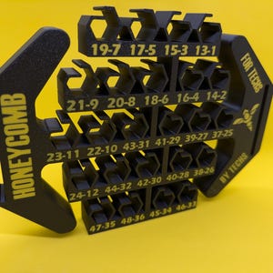 Comò a nido d'ape per cavi