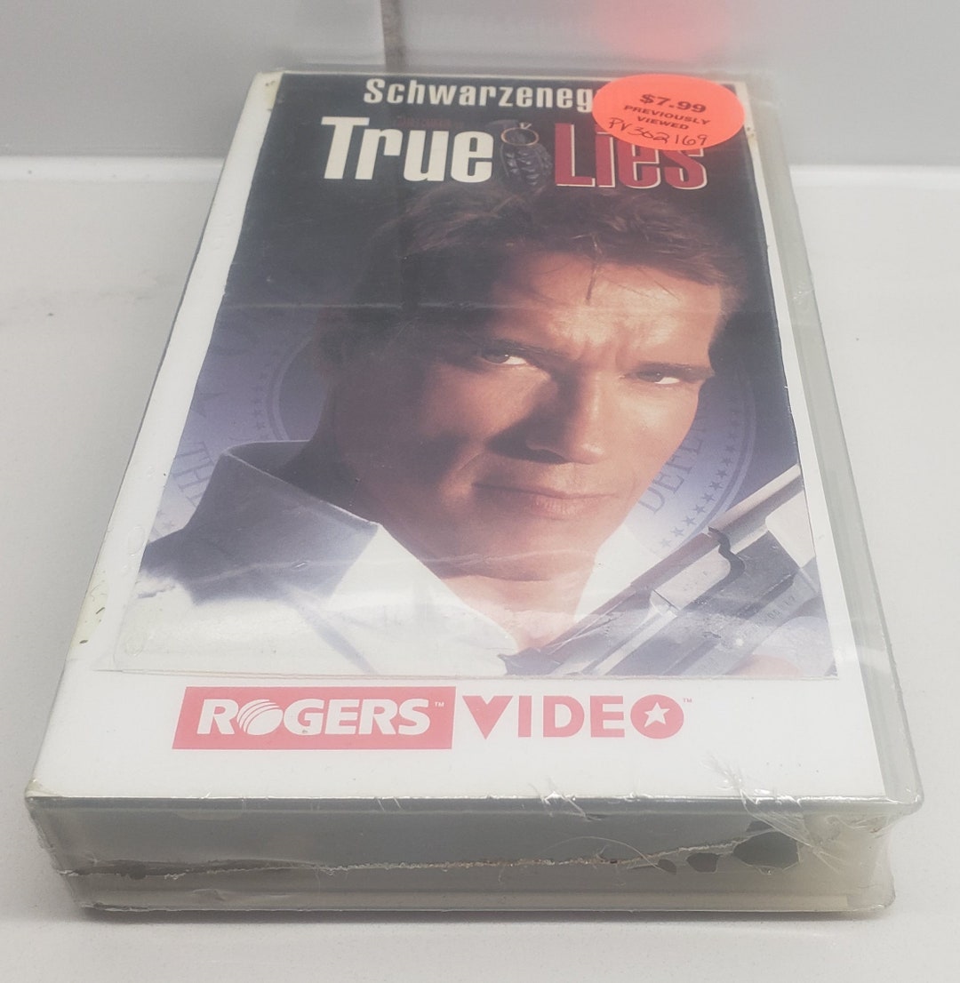 True Lies - VHS Sealed - Rogers Video (copy) - Etsy