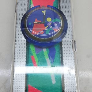 Vintage 1991 Pop Swatch PWK147 POLE VAULT -  brand new - never worn