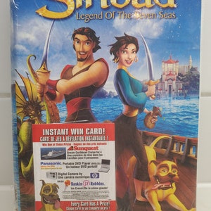 Sinbad Legend of the Seven Seas VHS - Brand New Sealed