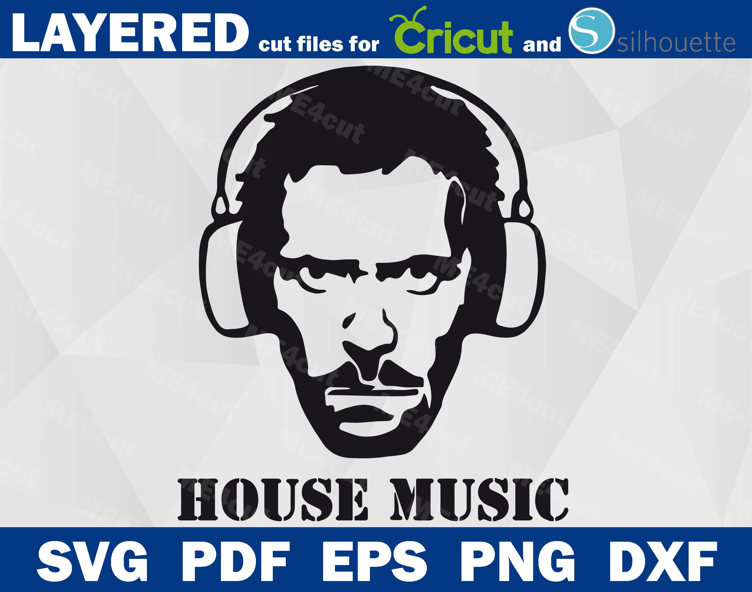 House Music SVG Etsy