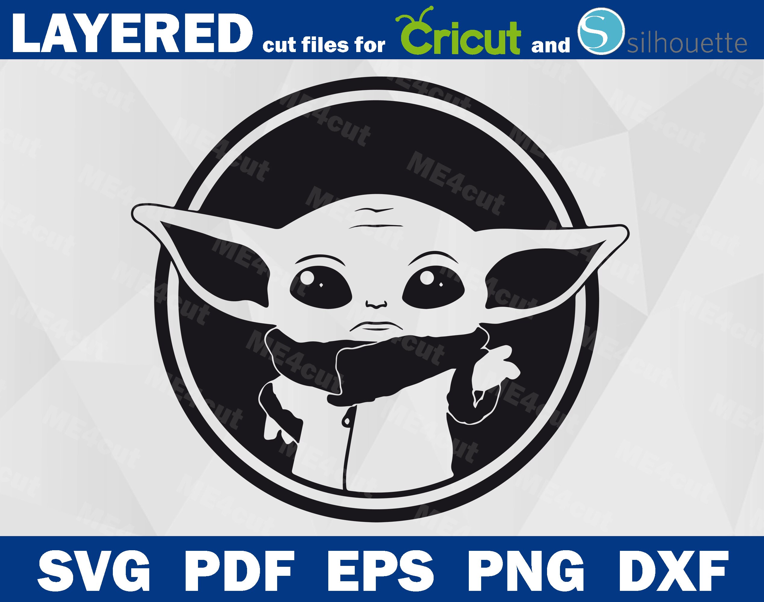 Free Free Baby Yoda Svg Grogu Silhouette