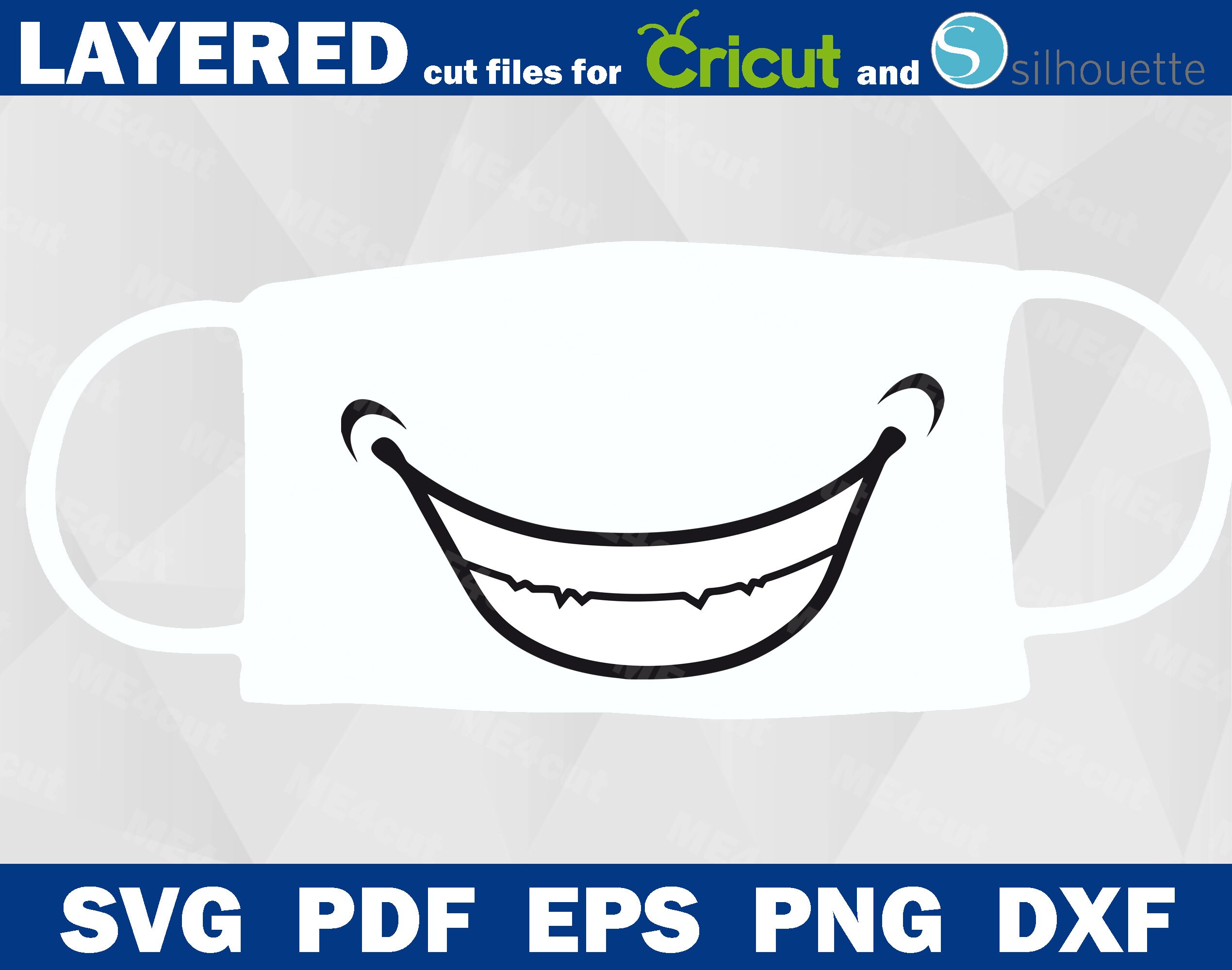 Download Face Mask Svg Milking Smile Svg Funny face mask Design Cut ...