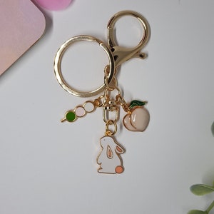 Mochi Bunny Keychain