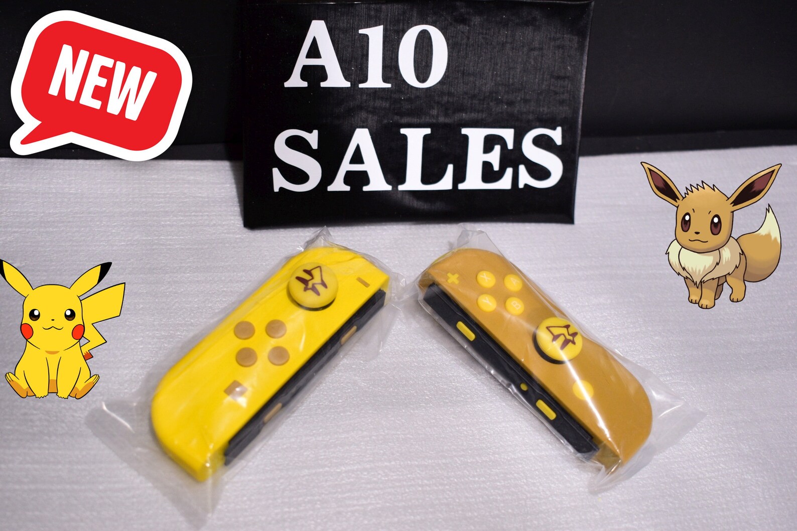 Nintendo Switch soft touch Joycons Pokemon edition Eevee & Etsy