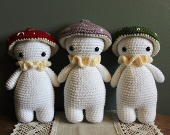 あみぐるみ ハンドメイド マッシュルーム 12編芸【1体から購入可