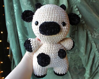 Black & Cream Cow Friend