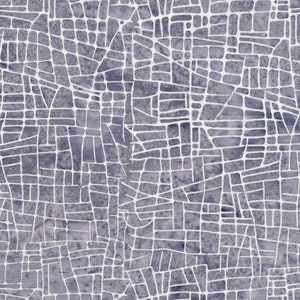 May include: A seamless pattern with a white grid design on a light purple background. The grid is made up of irregular squares and rectangles, creating a textured look.