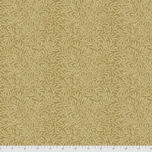 William Morris Fabric, Willow Gold, Bloomsbury Collection, Freespirit