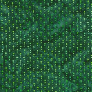 Può includere: Motivo senza cuciture di cerchi verdi su uno sfondo verde scuro. I cerchi sono disposti in file verticali, creando un motivo sottile e ripetitivo.