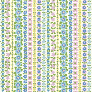 Liberty of London Fabric for Quilting The Carnaby Collection Soho Stripe B Pastels 04775943B