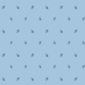 Tessuto Liberty of London per quilting The Emporium Collection Java Feather Blue 04775912A