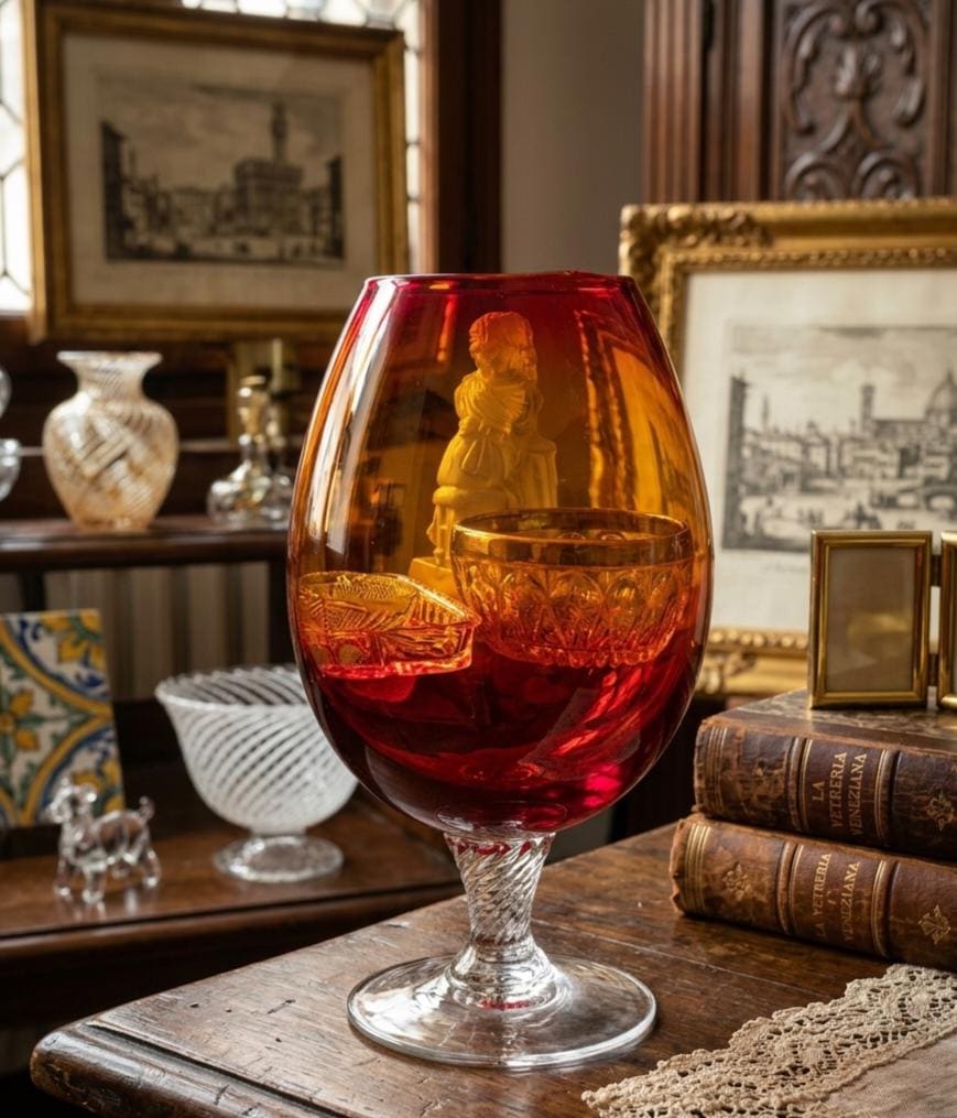 ヴィンテージフランス製CABERNET ガラス瓶 大型 Giant Wine Glass Vase - Etsy