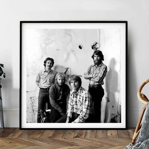 WWI Home Decor 1918 Gift Wall Art Black and White Arthur Mole Living Photo Armed Forces Service Flag Vintage Photo Print