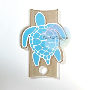 Sea Turtle Tumbler Tag