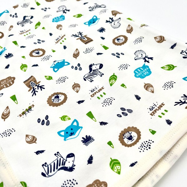 Grey Dash Muslin Quilt main image 1