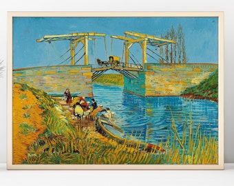 NEW Dutch Art Print POSTER The Bridge at Trinquetaille 1888 Vincent van Gogh