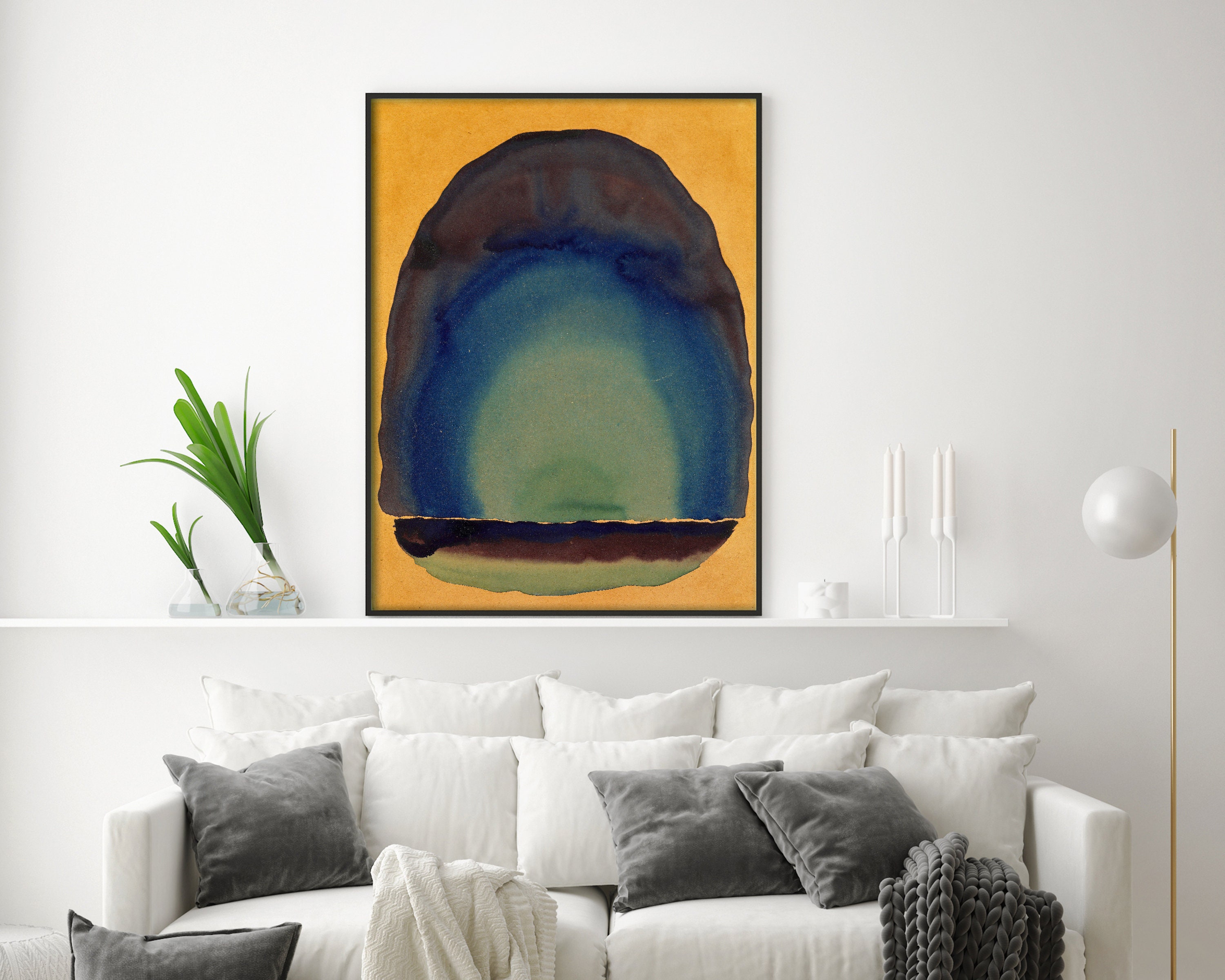 løbetur lugt bremse Light Coming on the Plains No. 3 by Georgia O'keeffe - Etsy