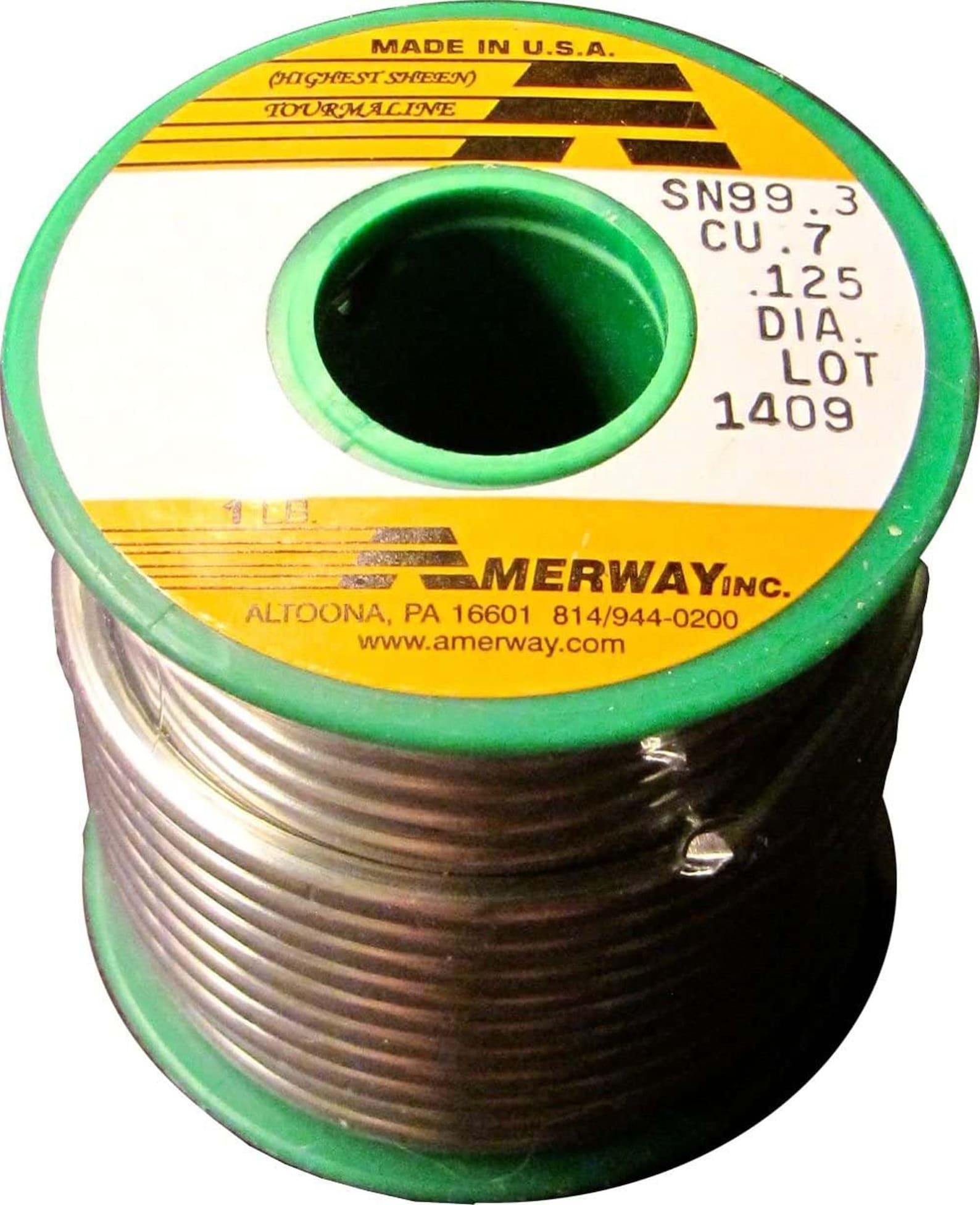 Amerway Tourmaline Lead Free Solder for Stained Glass, 1 Pound Spool Etsy