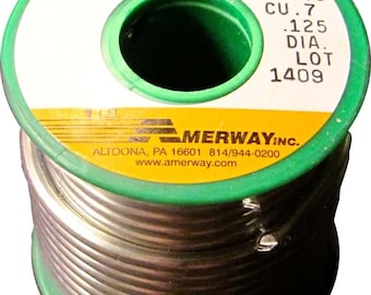 Amerway 60/40 Stained Glass Solder - 1lb Spool - 1 Pack