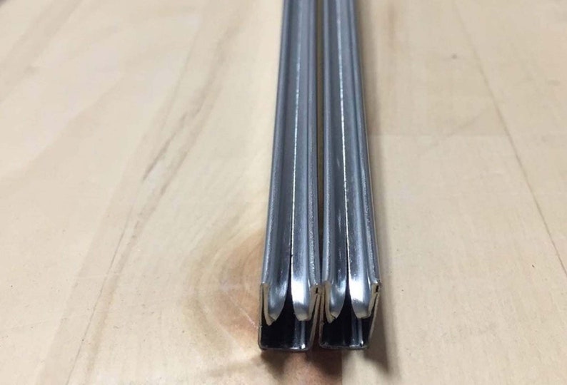 1/2 U Zinc Came for Stained Glass Works 8 Pieces X 3ft Etsy