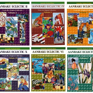 Stained Glass Pattern Book; Aanraku Stained Glass Pattern Book By BiNARi Glass Studio