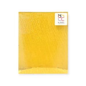 8x12 English Muffle Amber Stained Glass Sheet