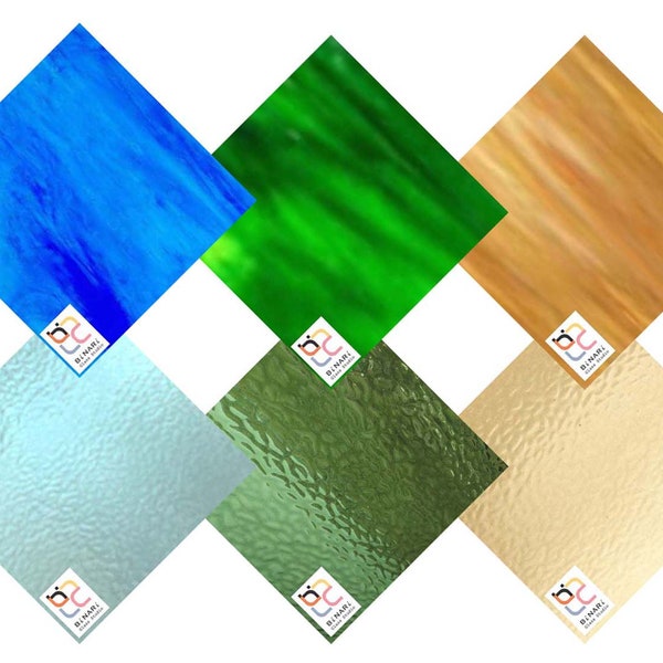 Amber Color Stained Glass Sheet Etsy