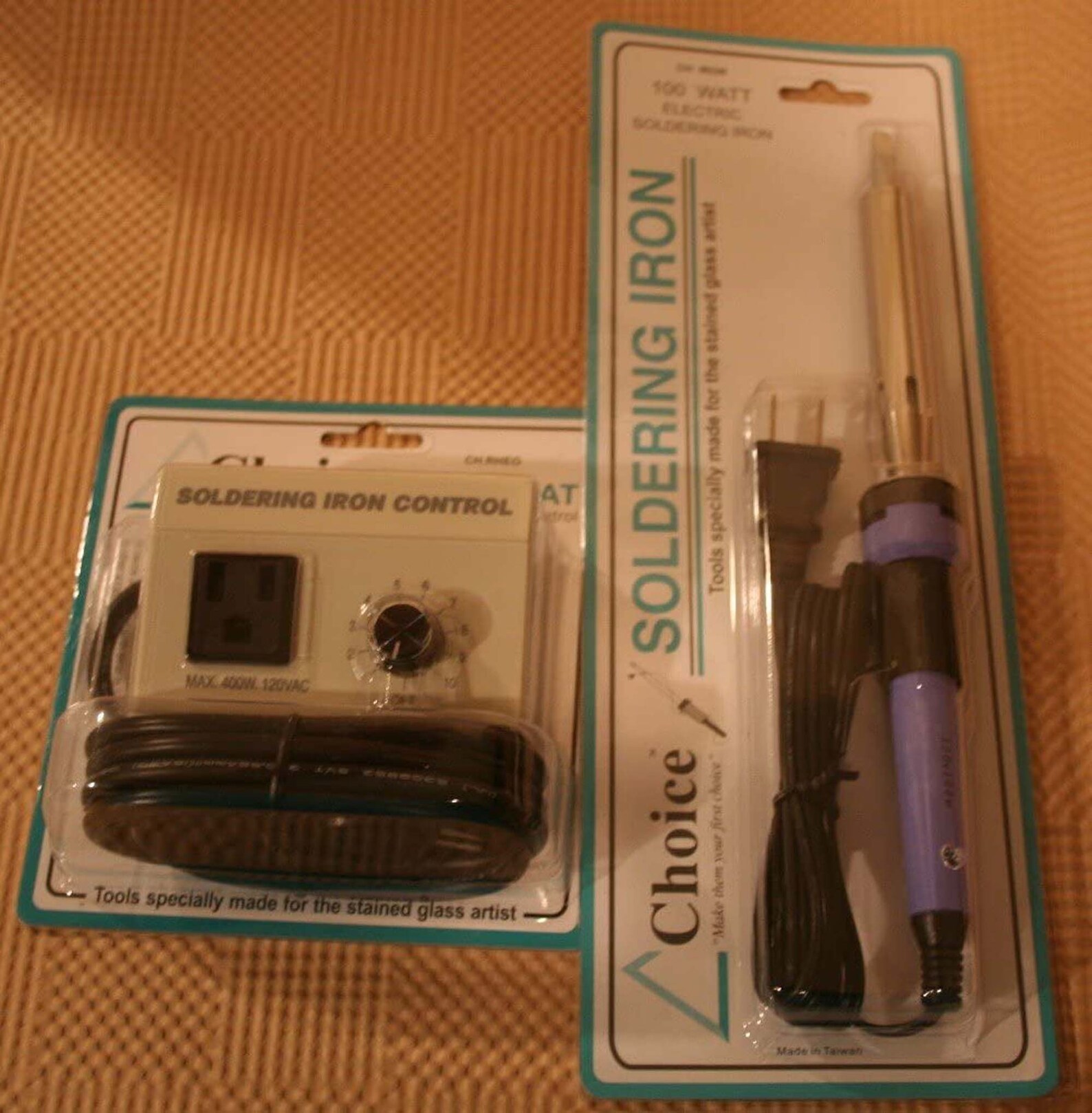 Choice 100 Watt Stained Glass Soldering Iron and Rheostat Etsy