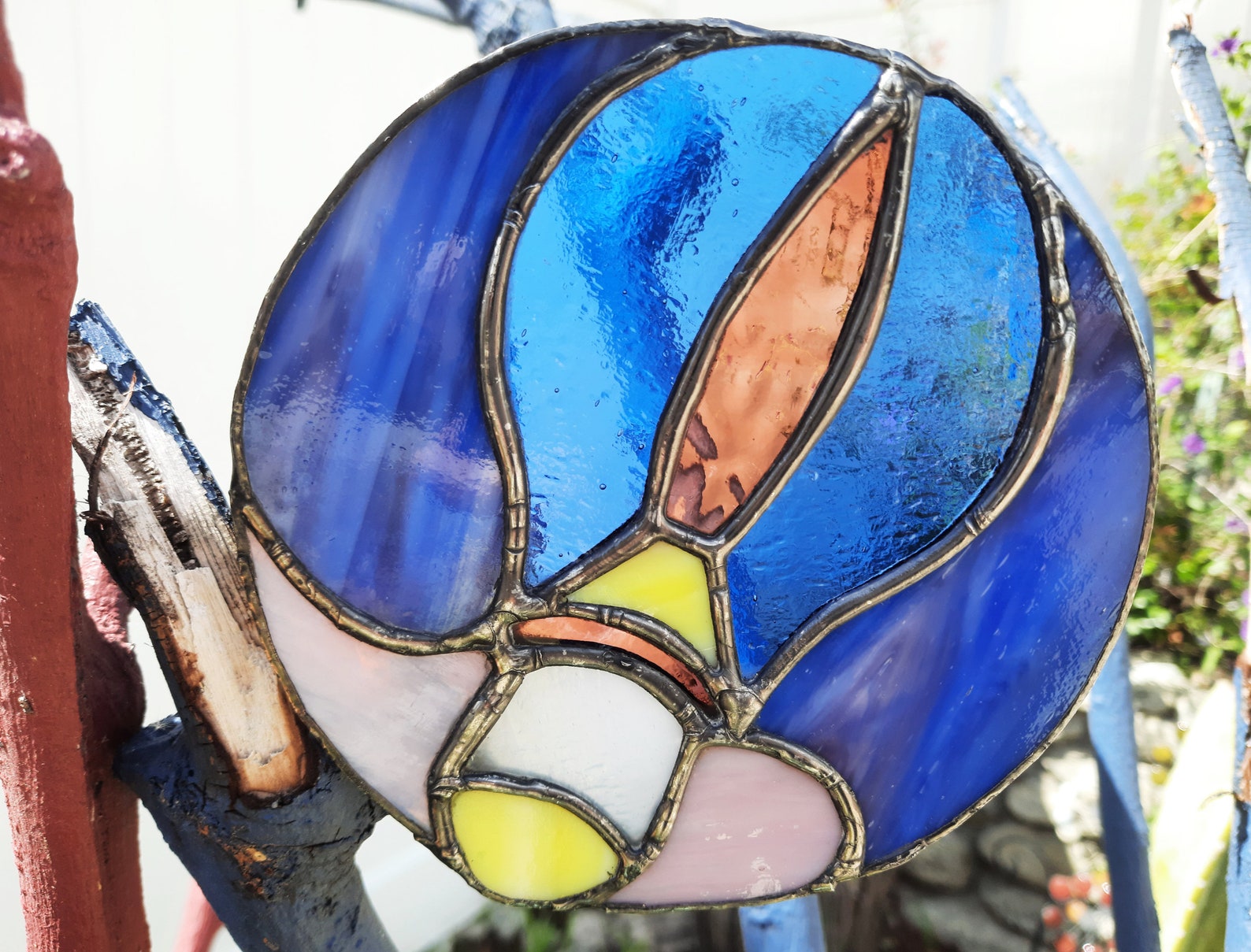 Custom Stained Glass Light Bulb Night Light / Suncatcher Etsy