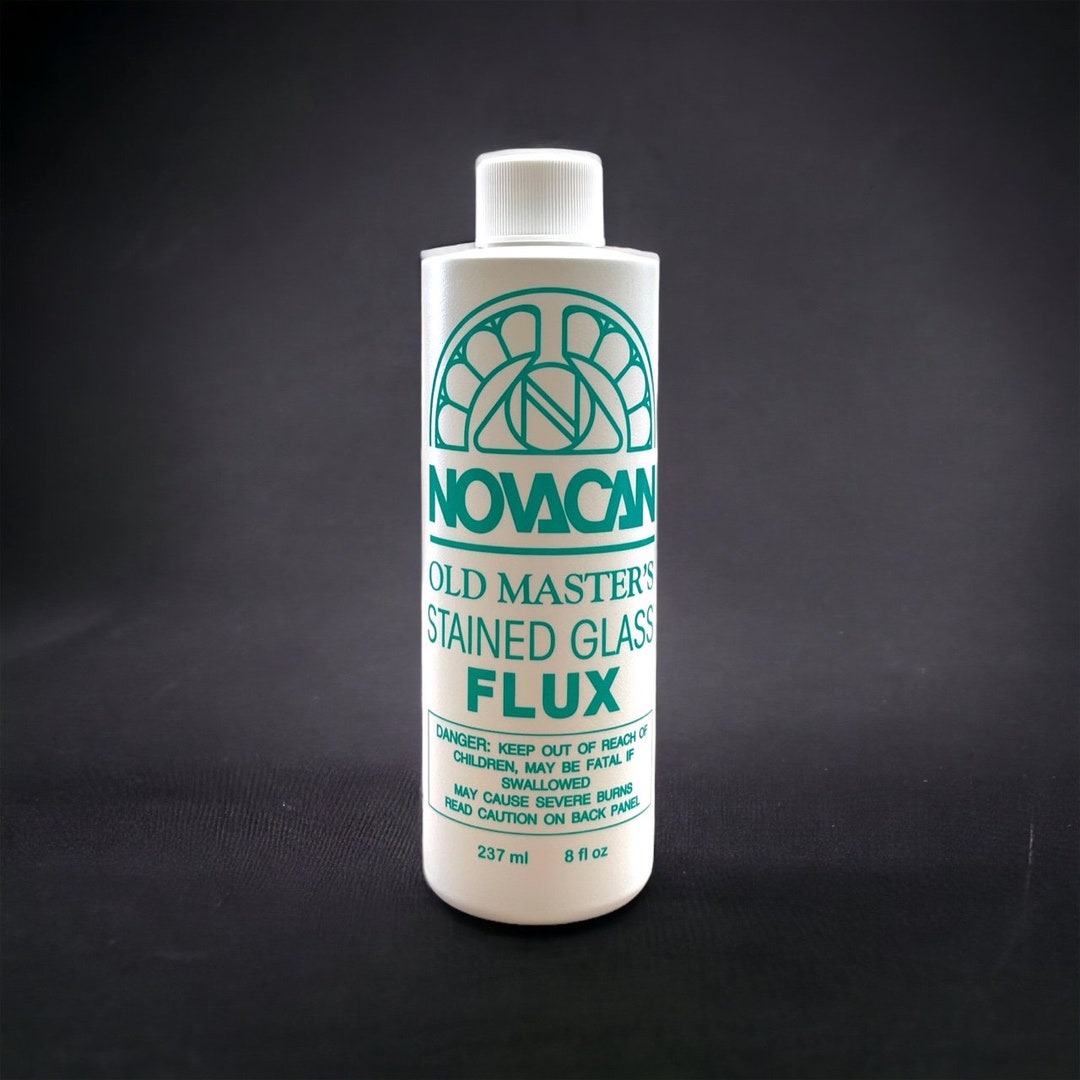 Novacan Old Master's Stained Glass Flux 8 Oz Etsy