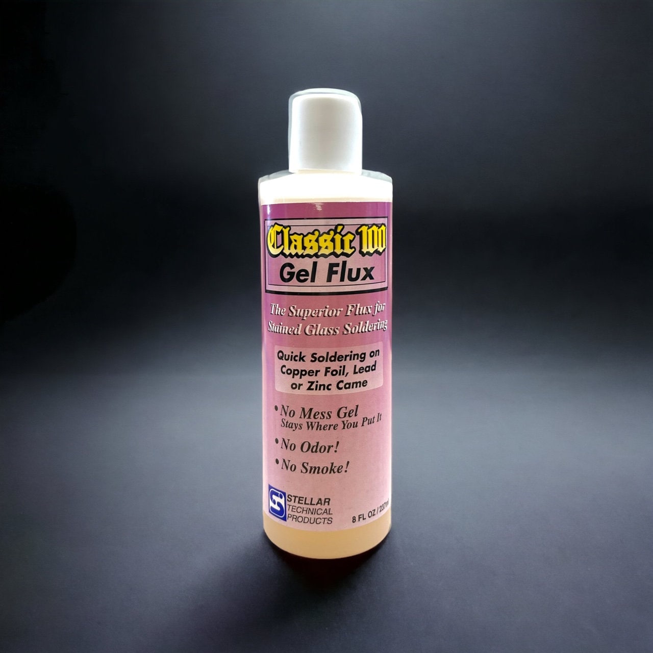 High-Quality 8oz Liquid Zinc Flux for Stained Glass, Soldering Work, and  Glass Repair - Made in USA