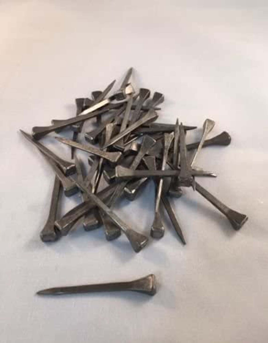 Horseshoe Nails 50 Pieces Stained Glass Supplies Etsy