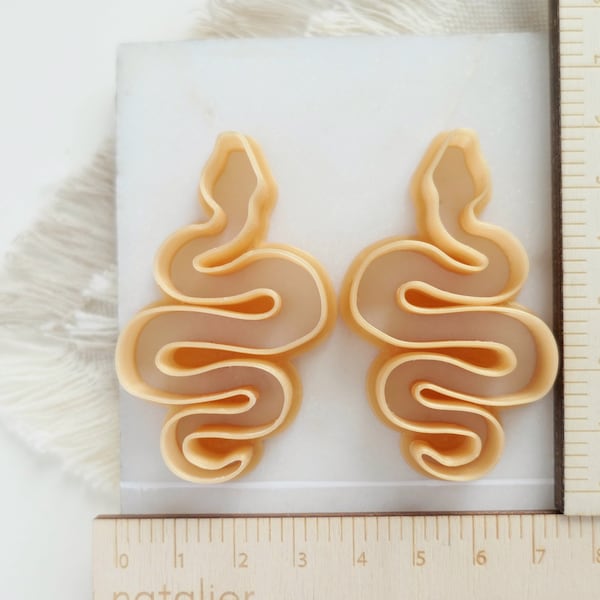 Coupe-oreilles d’Halloween pour boucles d’oreilles, Coupe-argile pour bijoux faits à la main, Accessoires en argile polymère, Forme de crâne Fimo pour argile polymère