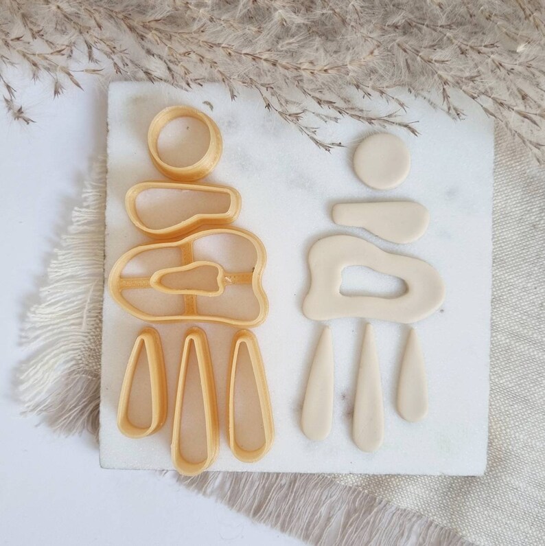 Polymer Clay Cutter Set, Clay Cutter Kit, Handmade Jewelry Tools ...