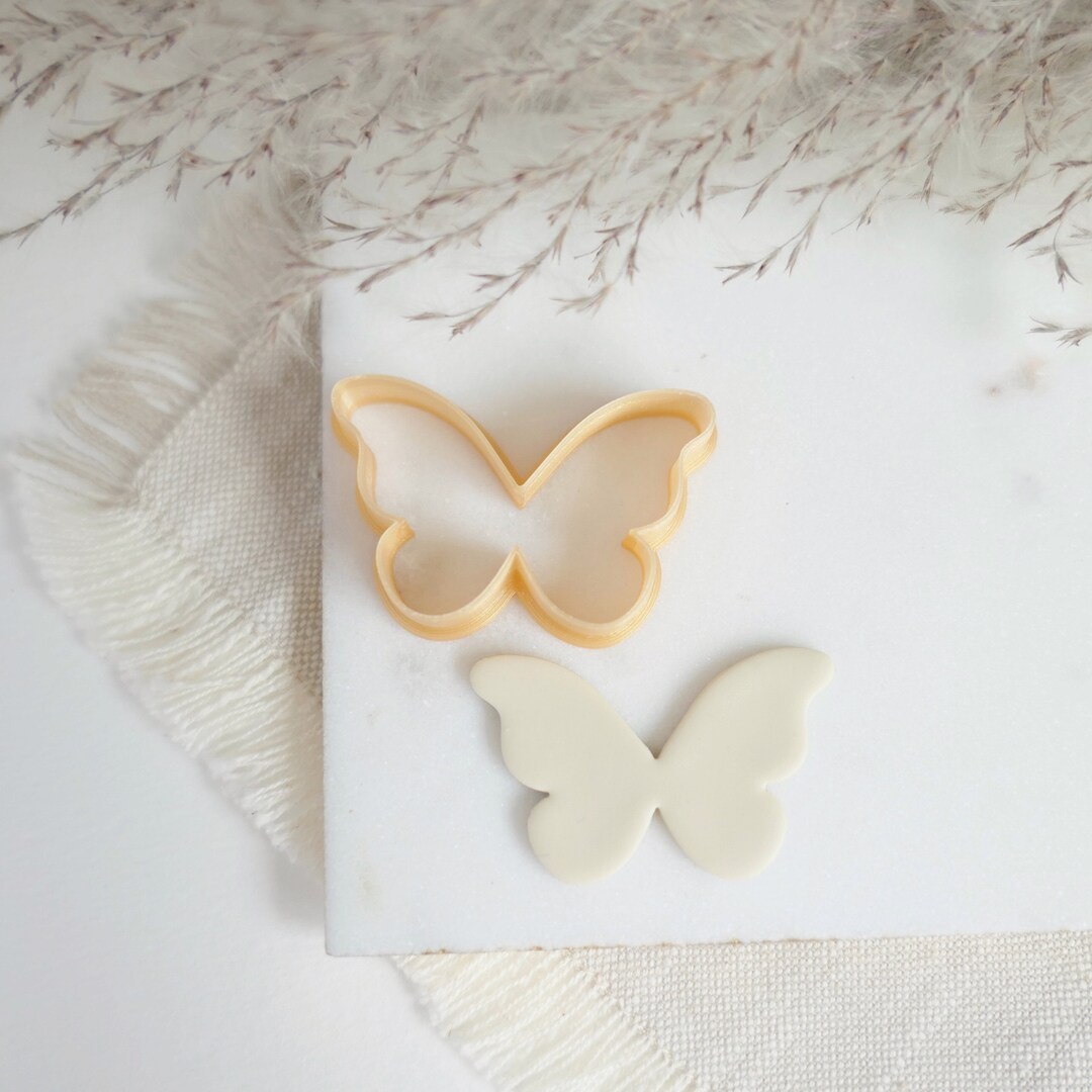 Clay Cutter Butterfly Form, Clay Cutter, Handmade Jewelry Tools ...