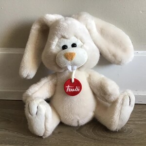 Peluche Bunny Trudi Peluche Lepre Tier Virgilio Beige 9 Alto