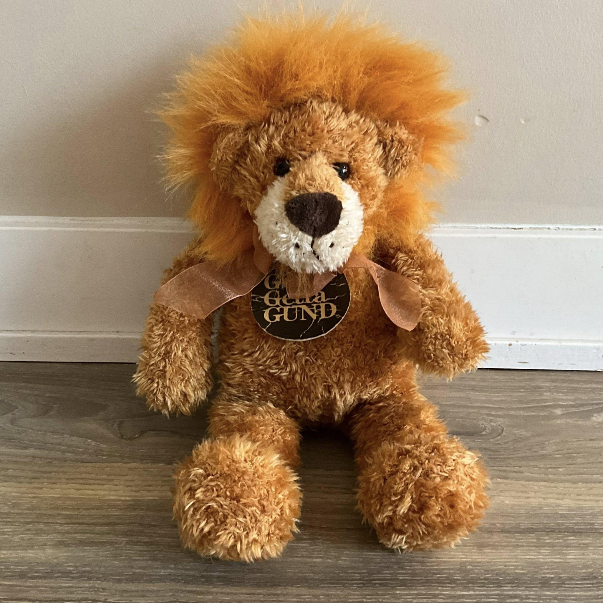ぬいぐるみ Gotta Getta GUND ABRAM Sr. 15247 GOTTA GETTA GUND ぬいぐるみ ブラウンライオン パウンス デライオン