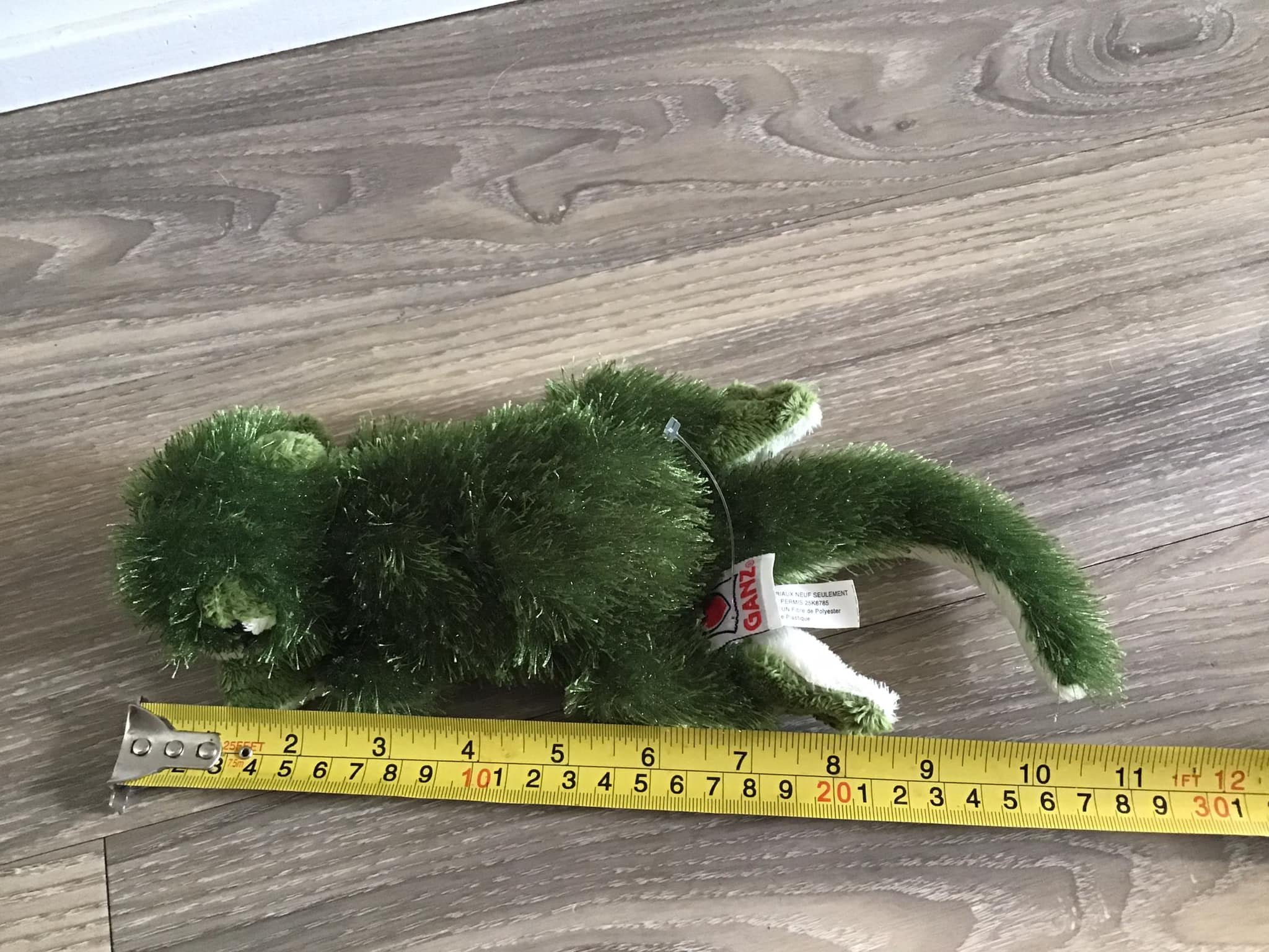 Ganz Webkinz Lil Kinz Gecko Stuffed Animal Toy Plush 11