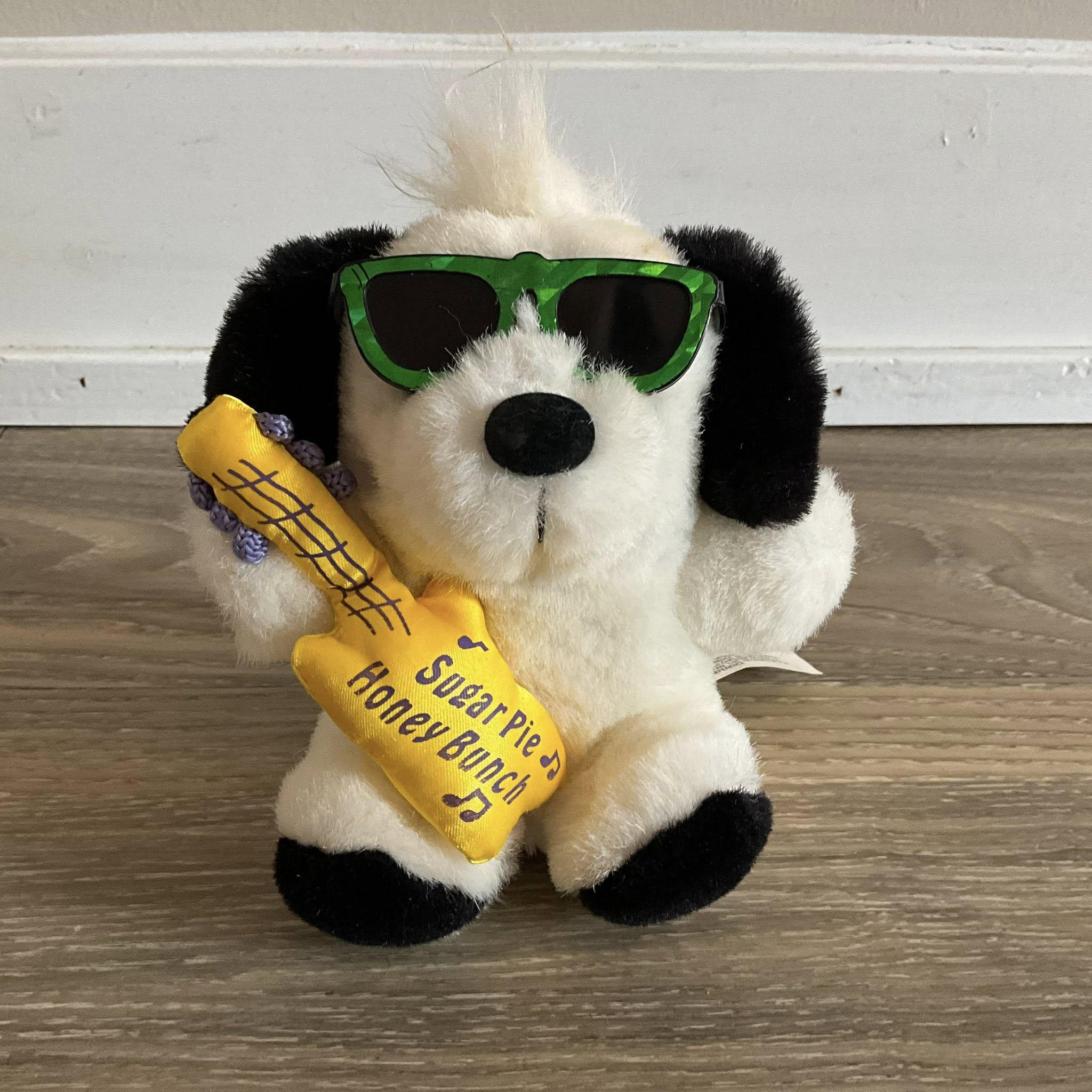 Dandee Guitar Dog Plush - Etsy